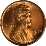 1948-D Lincoln Cent PCGS MS66 RD Superb Eye Appeal Strong Strike