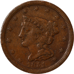 1851 Half Cent