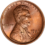 1921-P Lincoln Cent - GEMMY