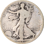 1921-D Walking Liberty Half Nice G/VG Key Date Nice Eye Appeal Nice Strike