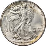 1945-P Walking Liberty Half PCGS MS66 Great Eye Appeal Strong Strike