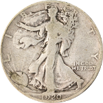 1920-S Walking Liberty Half