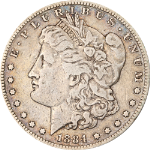 1884-S Morgan Silver Dollar