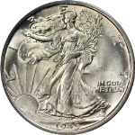 1945-P Walking Liberty Half PCGS MS66 Blast White Superb Eye Appeal