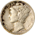 1926-D Mercury Dime