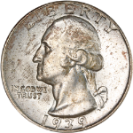 1939-D Washington Quarter