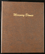 Used Dansco Mercury Dimes Album - #7123, No Coins