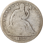 1872-P Seated Half Dollar