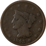 1843 Large Cent