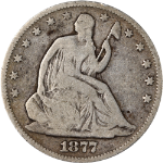 1877-P Seated Half Dollar