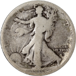 1916-D Obverse Walking Liberty Half