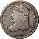 1837 Bust Half Dime