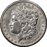 1879-CC Morgan Silver Dollar PCGS AU Details Key Date Nice Eye Appeal