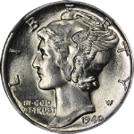 1940-P Mercury Dime NGC MS65 FB Great Eye Appeal Strong Strike