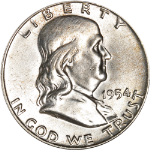 1954-D Franklin Half Dollar