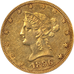 1896-S Liberty Gold $10 PCGS XF45 Nice Eye Appeal Nice Strike