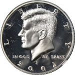 2002-S Silver Kennedy Half Dollar NGC PF70 Ultra Cameo Kennedy Label