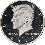 2010-S Silver Kennedy Half Dollar NGC PF70 Ultra Cameo Kennedy Label