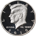 2010-S Silver Kennedy Half Dollar NGC PF70 Ultra Cameo