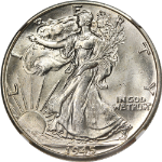 1945-D Walking Liberty Half NGC MS65 Blazing White Gem Superb Eye Appeal