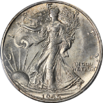 1945-S Walking Liberty Half PCGS MS64 Nice Eye Appeal Nice Strike