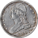 1838 Reeded Edge Bust Half Dollar Choice AU Details Nice Eye Appeal