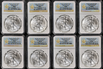 2012-(W) Silver American Eagle $1 NGC MS69 First Release - 19 Coin Lot