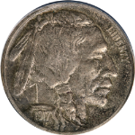 1917-D Buffalo Nickel ANACS EF40 Details Decent Eye Appeal Strong Strike