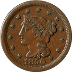 1850 Large Cent