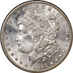 1881-S Morgan Silver Dollar NGC MS66 Nice Eye Appeal Strong Strike