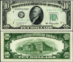 FR. 2011 G $10 1950-A Federal Reserve Note Chicago G-B Block Choice CU