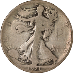 1921-S Walking Liberty Half - Scratches