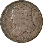 1829 Bust Dime