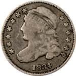 1834 Bust Dime - Choice