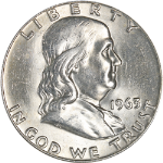 1963-D Franklin Half Dollar