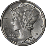 1939-D Mercury Dime NGC MS65 FB Nice Eye Appeal Strong Strike