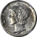 1940-D Mercury Dime NGC MS65 Fantastic Luster Nice Strike