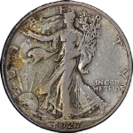 1927-S Walking Liberty Half Choice VF/XF Great Eye Appeal Nice Strike