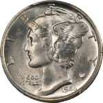 1944-S Mercury Dime PCGS MS66 Superb Eye Appeal Strong Strike