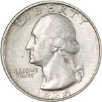 1934-P Washington Quarter