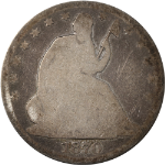 1870-P Seated Half Dollar