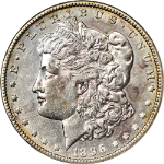 1896-O Morgan Silver Dollar ANACS AU55 Details Nice Luster Strong Strike