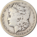 1889-CC Morgan Silver Dollar Nice G Details Key Date Decent Eye Appeal