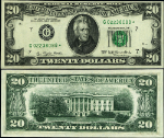 FR. 2072 G* $20 1977 Federal Reserve Note Chicago G-* Block Choice CU Star