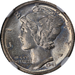 1941-S Mercury Dime NGC MS65 Nice Eye Appeal Nice Strike