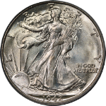 1942-D Walking Liberty Half PCGS MS66 Superb Eye Appeal Strong Strike