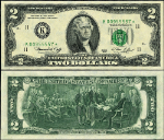 FR. 1935 K* $2 1976 Federal Reserve Note Dallas K-* Block Nice CU Star