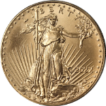 2022 Gold American Eagle $50 PCGS MS70 First Strike Label - STOCK