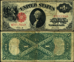 FR. 38 $1 1917 Legal Tender Fine+