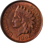 1896 Indian Cent - Lots of Red